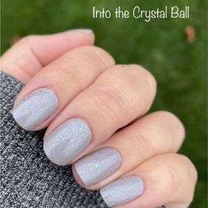 *Retired* Color Street: Into the Crystal Ball | Gray Silver Blue Glitter Fall